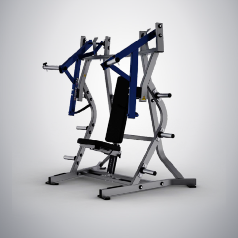 SM2032 分動式水平推胸機 Split-Move Bench Press